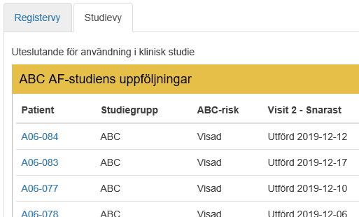 Randomiseringsnumret i studievyn