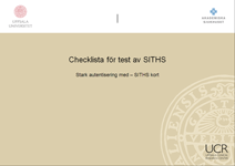SITHS Test