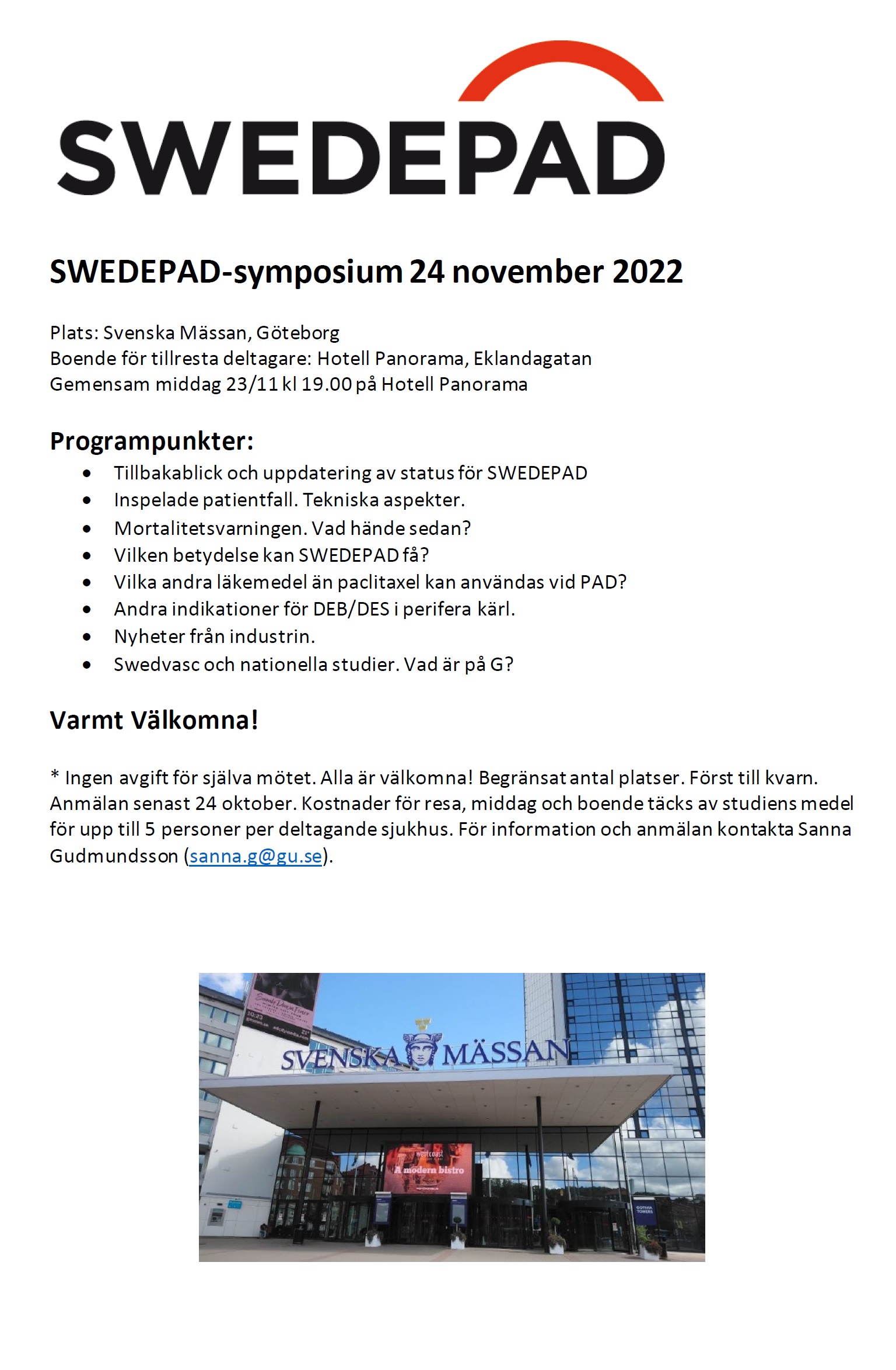 swedepad symposium
